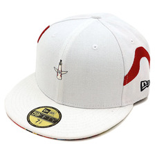 NEW ERA 59FIFTY TARO OKAMOTO &rdquo;Tower of the Sun&rdquo; CAP オプティックホワイト/ブラック 11405410画像