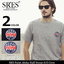 PROJECT SR'ES Paint Aloha Half Sweat S/S Crew KNT01276画像