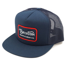 Brixton GRADE MESH CAP NAVY/RED 00232画像