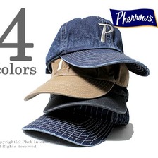 Pherrow's 17S-PC1 ストーンウォッシュ加工 コットンキャップ画像