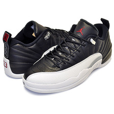 NIKE AIR JORDAN XII RETRO LOW "PLAYOFF" "MICHAEL JORDAN" "LIMITED EDITION for JORDAN BRAND" BLK/WHT/SLV/RED 308317-004画像