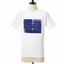 SATURDAYS SURF NYC Established Block T-Shirts M21729PT04画像