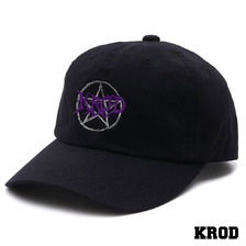KROD DARKNESS 6-PANEL CAP BLACK画像