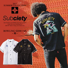Subciety BOWLING SHIRT S/S -廻- 102-22001画像