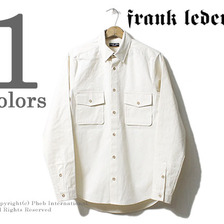 FRANK LEDER ヴィンテージベッドリネン ボタンダウンシャツ 0916033画像