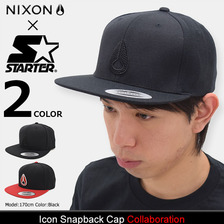 nixon &times; STARTER Icon Snapback Cap NC2162画像