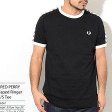 FRED PERRY Taped Ringer S/S Tee M6347画像