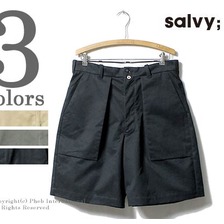 salvy; BIZEN No1 TWILL ファティーグショーツ SV04-5617A画像