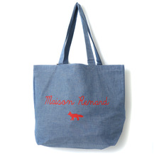 MAISON KITSUNE TOTE BAG MAISON RENARD KUX8709画像