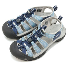 KEEN Newport H2 WMN Crown Blue/Vapor 1016574画像