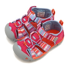KEEN Seacamp II CNX KIDS TOTS Bright Rose Raya 1017162画像