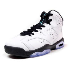 NIKE AIR JORDAN VI RETRO BG "HYPER JADE" "MICHAEL JORDAN" WHT/BLK/E.GRN 384665-122画像
