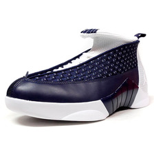 NIKE AIR JORDAN XV RETRO "OBSIDIAN" "MICHAEL JORDAN" "LIMITED EDITION for JORDAN BRAND" NVY/WHT 881429-400画像