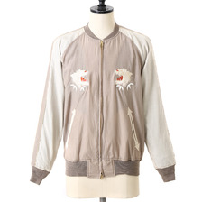 REMI RELIEF コットンキュプラサテン スカジャン(虎) RN17209004画像