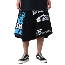 FACETASM BLACK FLAG SHORTS画像
