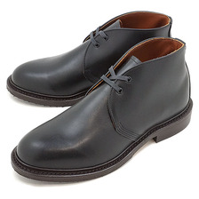 RED WING RW9097 CAVERLY CHUKKA Black Featherstone画像