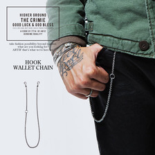 CRIMIE HOOK WALLET CHAIN C1G3-CXAG-HW01画像
