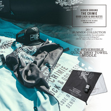 CRIMIE R REVERSIBLE QUICK DRY TOWEL SMALL C1G3-AC09画像