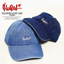 MURAL FLOWING LOW CAP -DENIM- 17MU-SS-59D画像