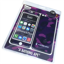 A BATHING APE COLOR CAMO GIZMOBIES FOR I PHONE6PLUS/6S PLUS CASE PURPLE 1C20-182-116画像