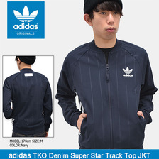 adidas Originals TKO Denim Super Star Track Top JKT BK2227画像