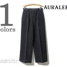 AURALEE WASHED CORDUROY WIDE SLACKS A7SP02NC画像
