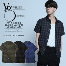 VIRGO BLURRED CHECK SHIRTS VG-SH-171画像