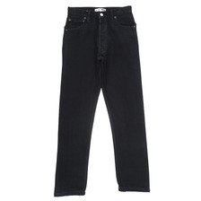 RE/DONE BLACK HIGH RISE ANKLE CROP-BLACK -23inch- 1003HRCB-NDS-23画像