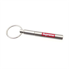 Supreme True Utility Telepen Keychain SILVER画像
