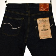 ONI DENIM Semi Tight Straight Deep Green Cast Low Tension 20oz Denim ONI-575DGC-SV画像