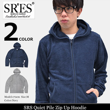 PROJECT SR'ES Quiet Pile Zip Up Hoodie JKT00645画像