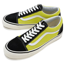 VANS ANAHEIM FACTORY PACK OLD SKOOL 36 DX BLACK/MINERAL GREEN VN0A38G2MWN画像