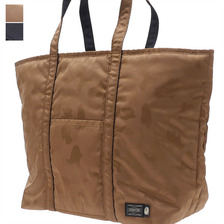 A BATHING APE PORTER ABC POLYESTER JACQUARD TOTE BAG 1D33-182-908画像