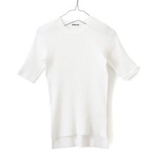 AURALEE HIGH GAUGE RIB KNIT TEE A7ST01HR画像