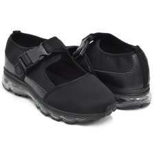 Tomo & Co T CAP SANDAL BLACK / BLACK SOLE画像