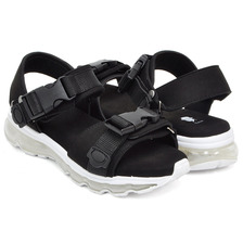 Tomo & Co &times; Name. AIR SOLE SANDAL BLACK / WHITE SOLE画像