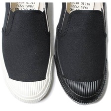 PRAS KURO 児島帆布 シェルキャップ スリッポン PRAS-02-002画像