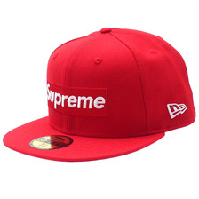 Supreme Playboy Box Logo New Era Cap RED画像