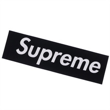 Supreme Flockin' Box Logo Sticker BLACK画像