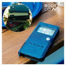 ROOT CO. Gravity Shock Resist Diary Case. /Window Flip/iPhone7 10-4313画像