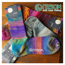 rasox グラデーション・クルー ソックス CA170CR01画像