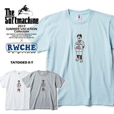 SOFTMACHINE &times; RWCHE TATTOOED X-T(T-SHIRTS)画像