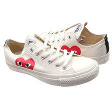 PLAY COMME des GARCONS &times; CONVERSE ALL STAR OX/PCDG WHITE画像