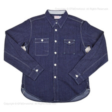 TROPHY CLOTHING デニム ワークシャツ TR17SS-402画像