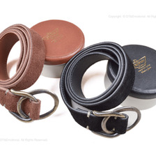 TROPHY CLOTHING スウェード ダブルリングベルト TR-L13画像