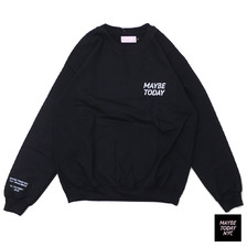 Maybe Today NYC Maybe Today Sweater BLACK画像