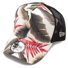 NEW ERA 9FORTY A-Frame Trucker BOTANICAL MESH CAP 11404714画像