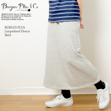 BURGUS PLUS Loopwheel Fleece Skirt HBP-004SK画像