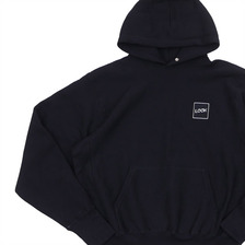 LQQK Studio &times; N.HOOLYWOOD Logo Pullover Hoodie BLACK画像