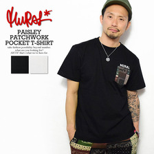 MURAL PAISLEY PATCHWORK POCKET T-SHIRT 17MU-SS-23画像
